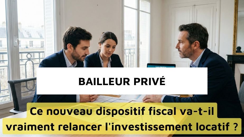 Statut bailleur privé 2026 : ce nouveau dispositif fiscal est-il rentable ?